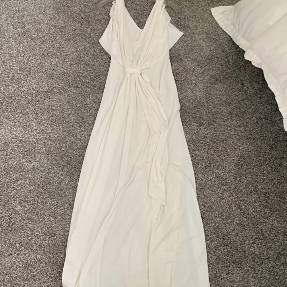 Long white dress